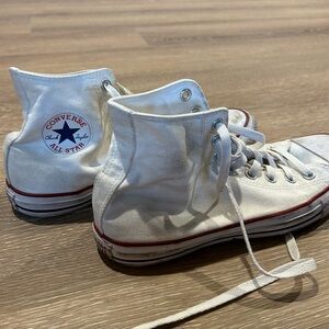 White high top converse